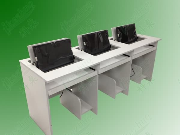 翻轉(zhuǎn)電腦桌，學(xué)校電腦桌，學(xué)生電腦桌